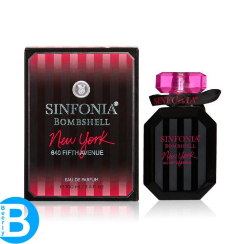 ادکلن ادو پرفیوم ویکتوریا سکرت مدل بامشل مشکی نیو یورک | EAU DE PARFUM VIKTIRYA SECRET BOMBSHELL NEW YORK FIFTHAVENUE